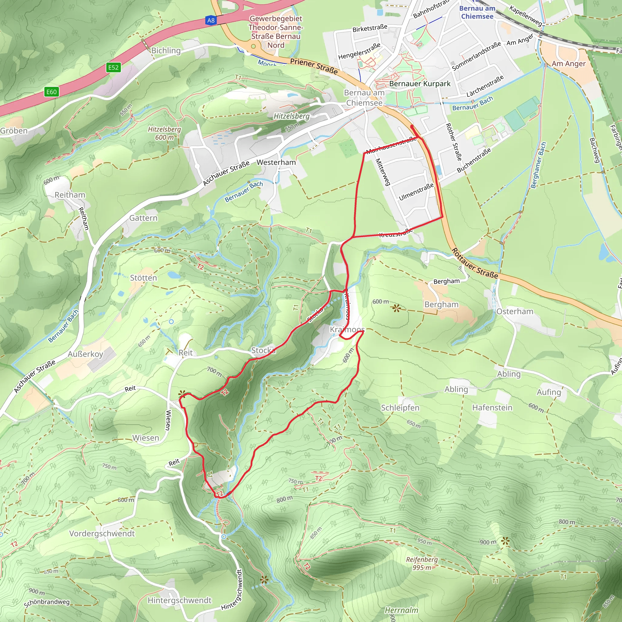 Kraimoos Loop mobile static map
