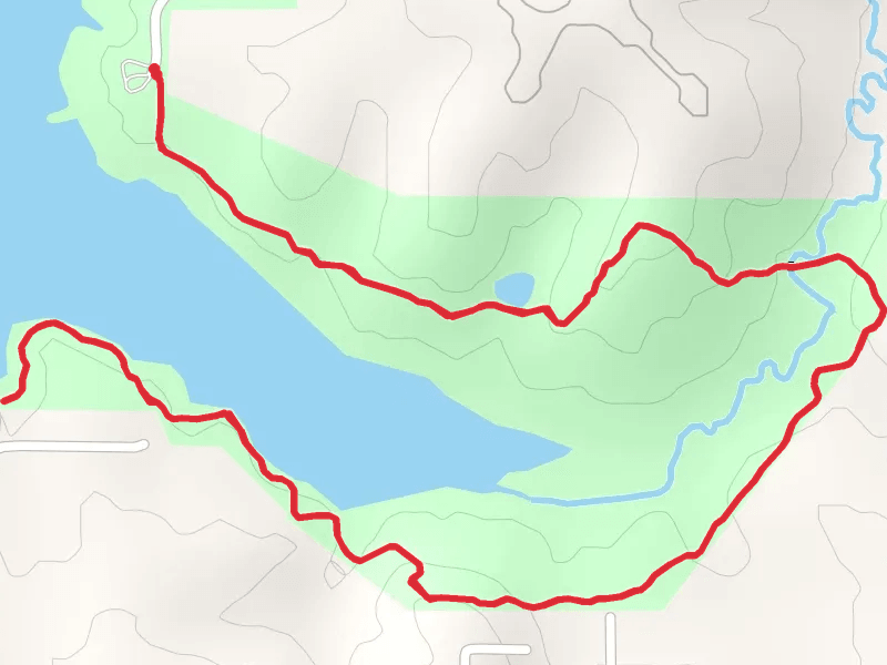 Rock Creek Lake Eastern Shore Walk