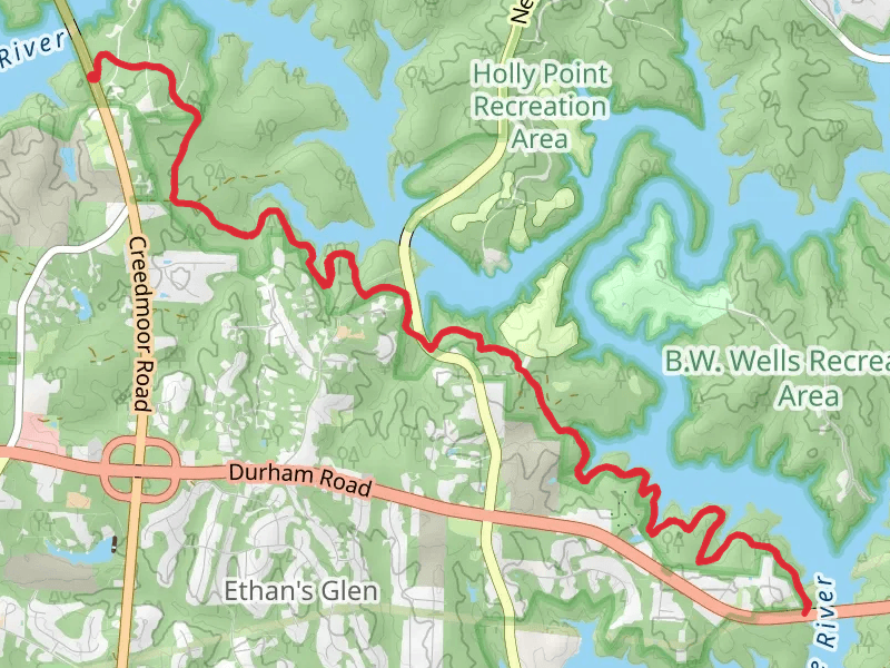Neuse River - Falls Lake Trail