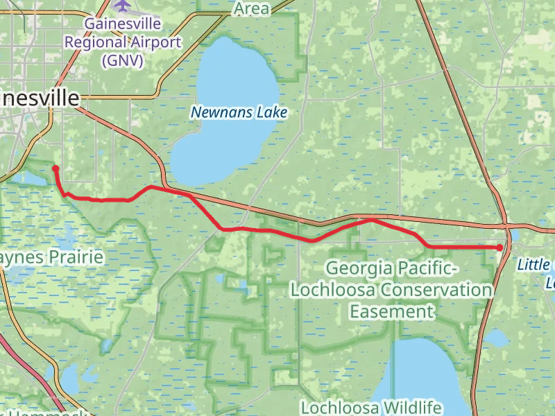 Gainesville-Hawthorne State Trail