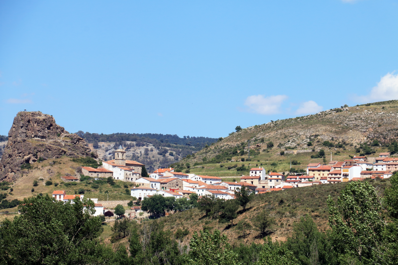 An image depicting the trail Route of the Masegar PR CU 7 and its surrounding area.