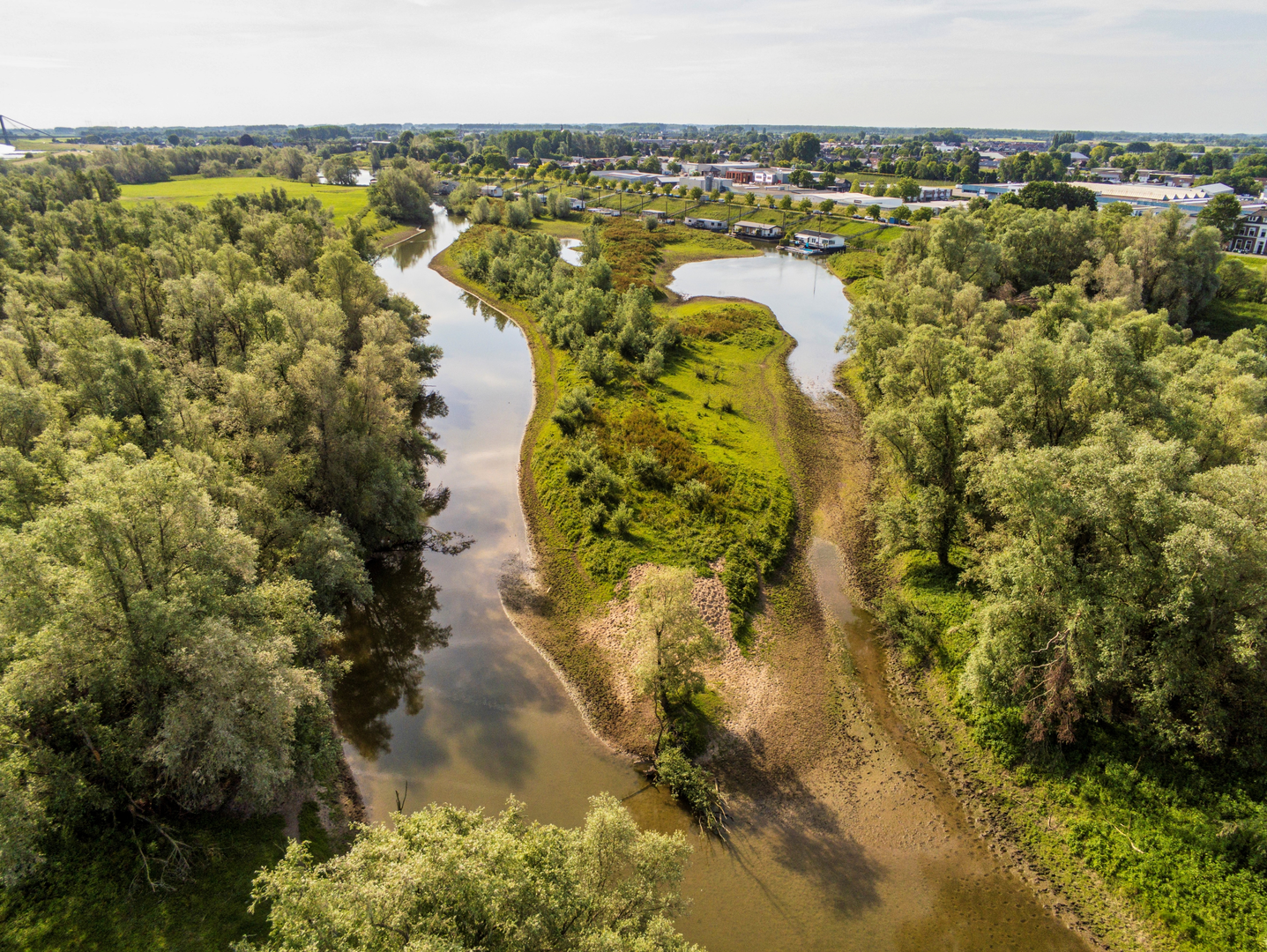 An image depicting the trail Drunen Loop and its surrounding area.