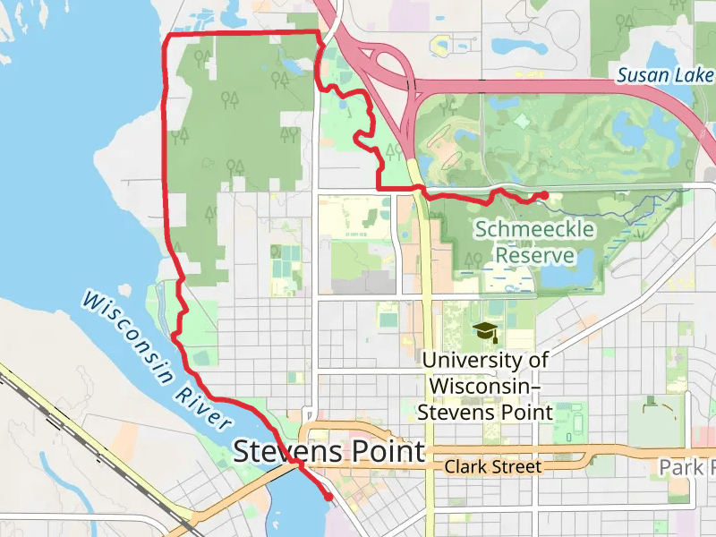 Green Circle Trail and Pfiffner Pioneer Park Walk