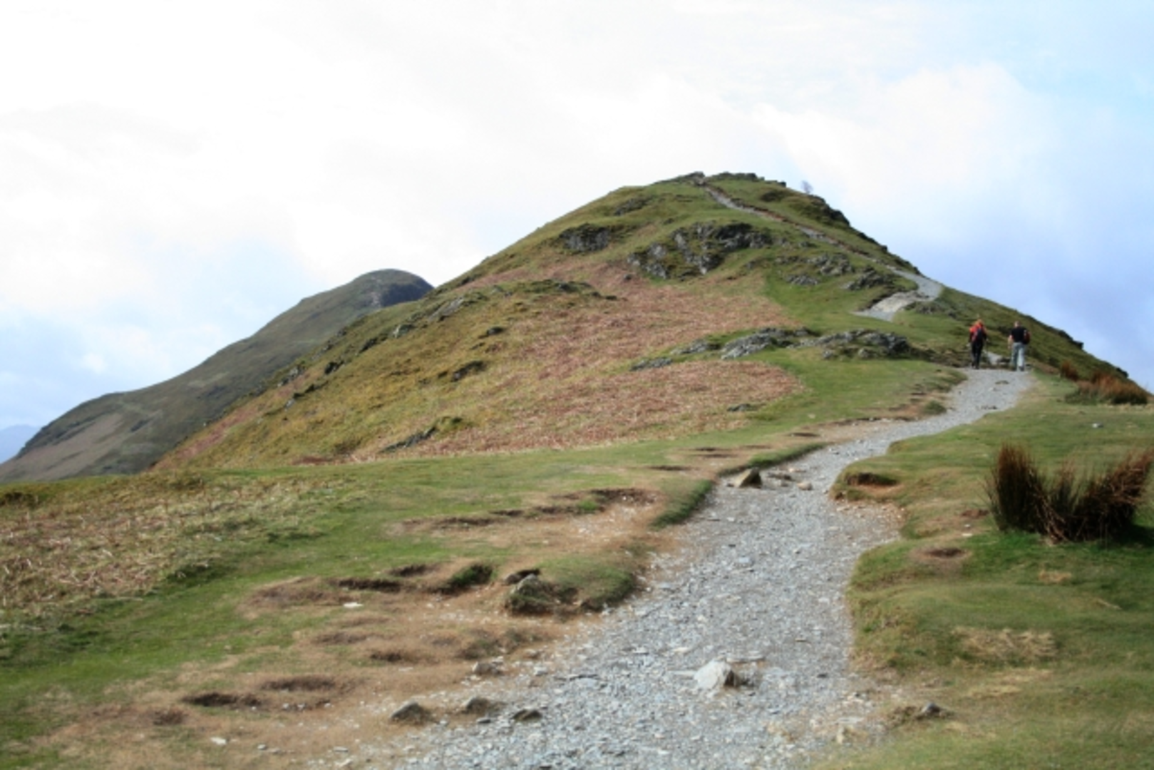 An image depicting the trail Skelgill Bank and Cat Bells Walk and its surrounding area.