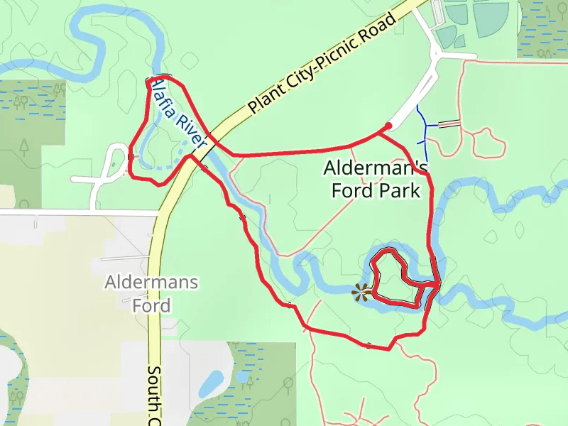 Alderman Ford Park Trail Loop