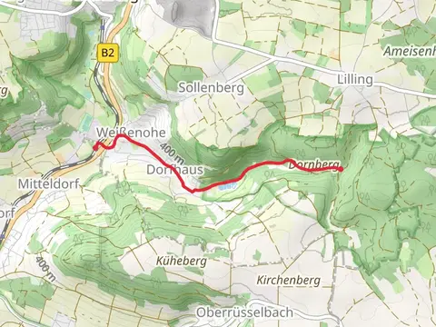 Weißenohe to Lillachquelle Walk