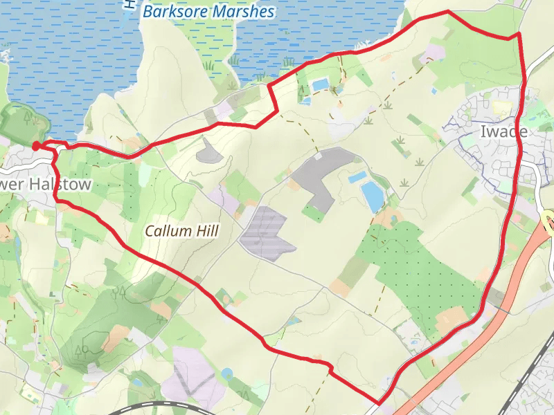 Lower Halstow to Iwade and Howt Green Loop
