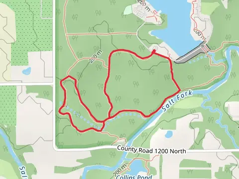 Oak Ridge Trail and Salt Fork Center Loop