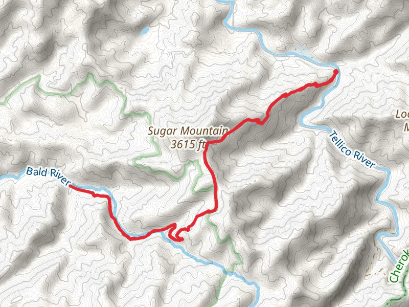 Benton MacKaye Trail - River Road