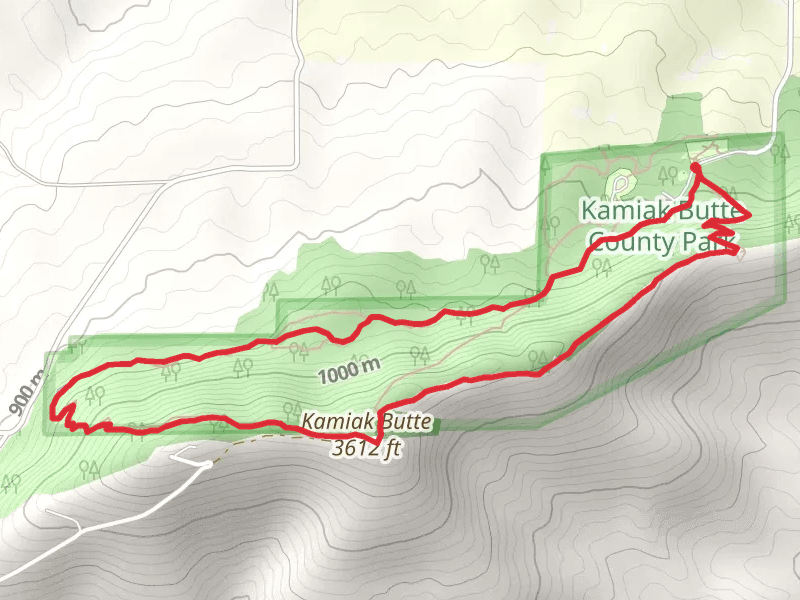 West End Primitive, Kamiak Butte and Pine Ridge Loop Trail
