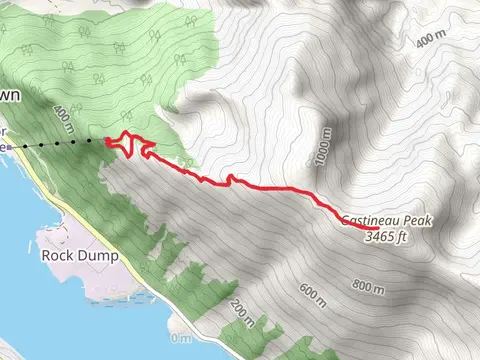 Gastineau Peak Out and Back