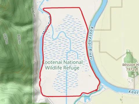 Myrtle Creek and Kootenai River Loop