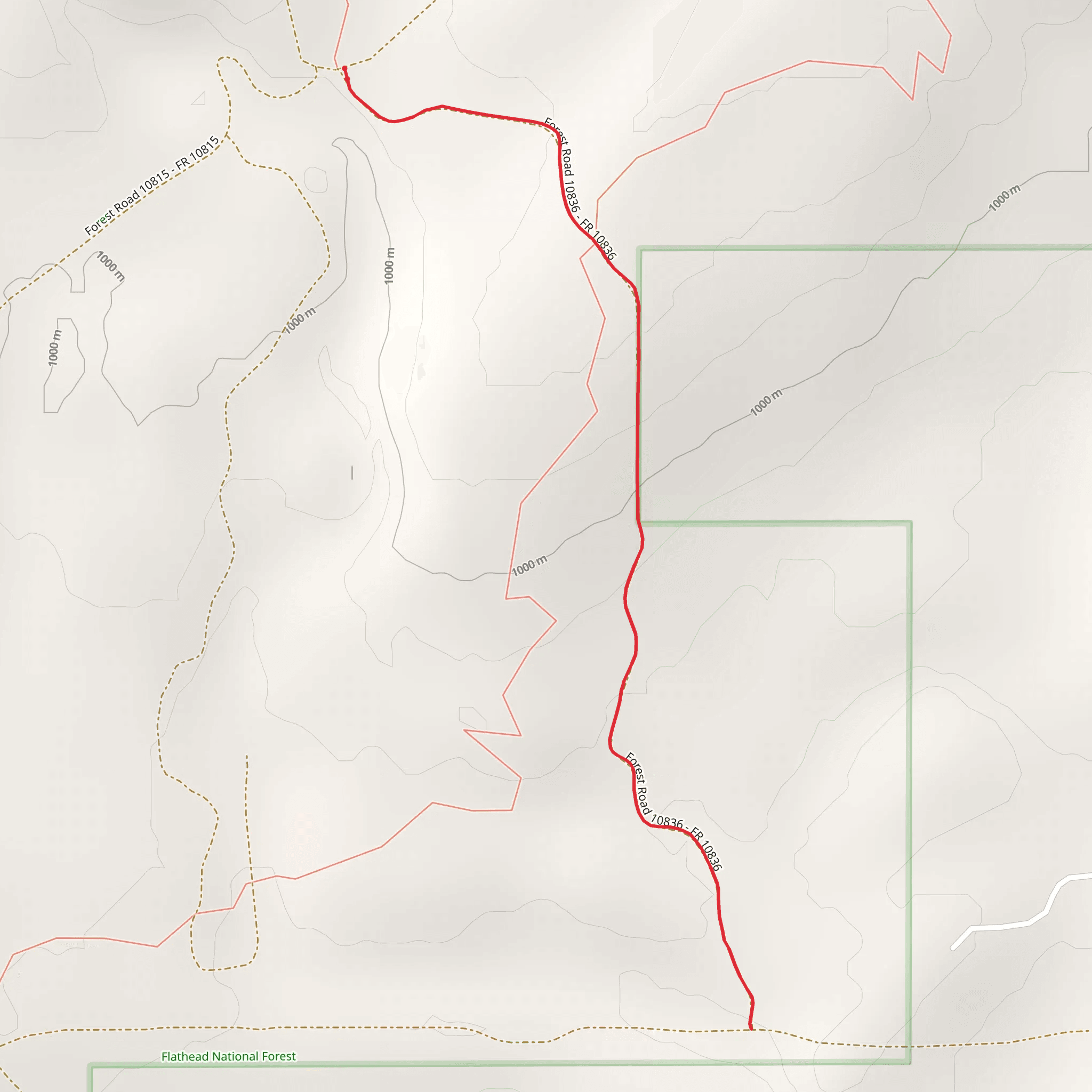 Turkey Trot Trail mobile static map