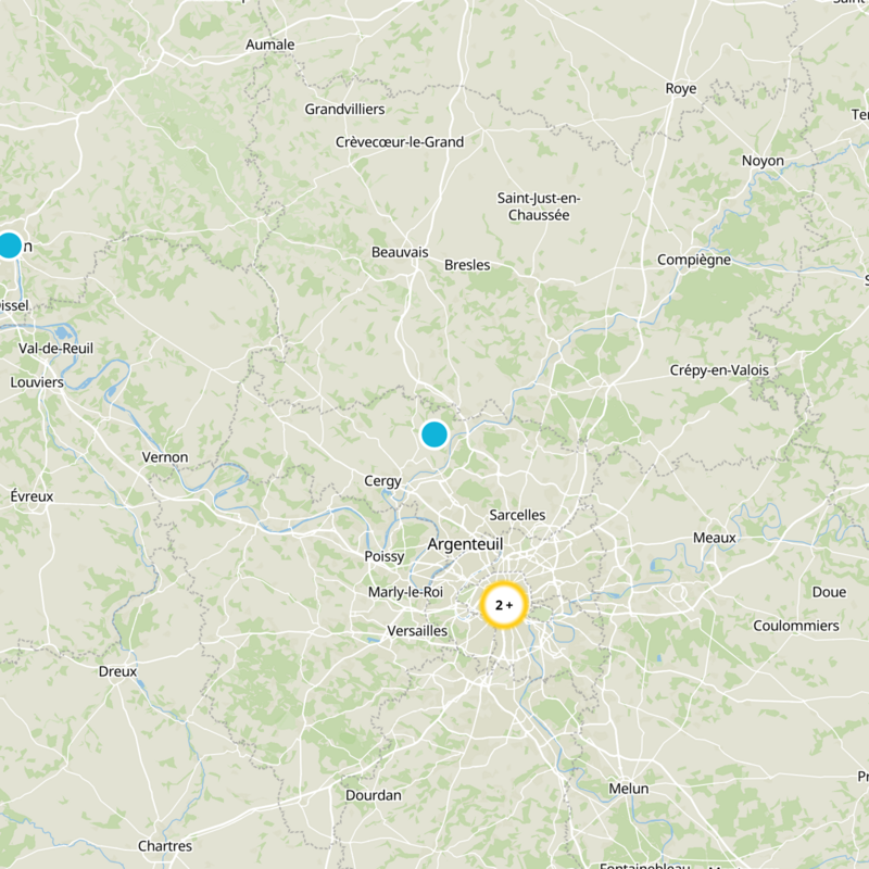 Pontoise Static Map