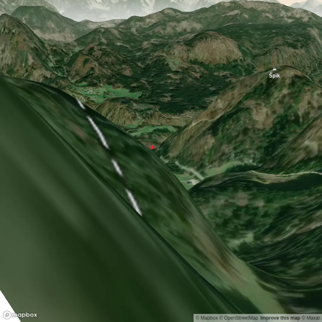 An image depicting the trail Pokljuka Gorge - Long Circular and its surrounding area.