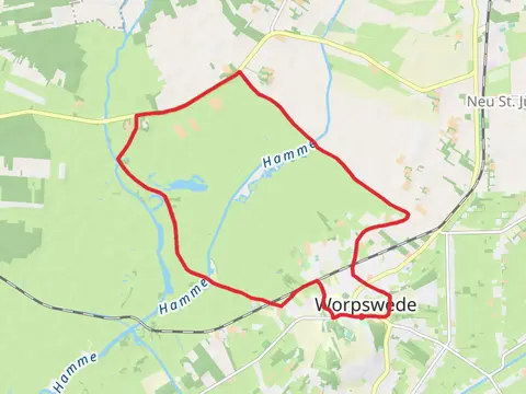 Worpswede and Hammewiesen Loop