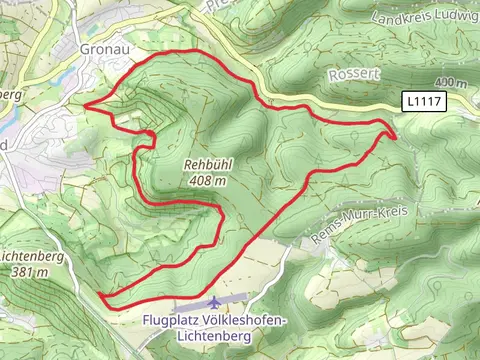 Zwischen Burgen and Nebenlinie des SAV