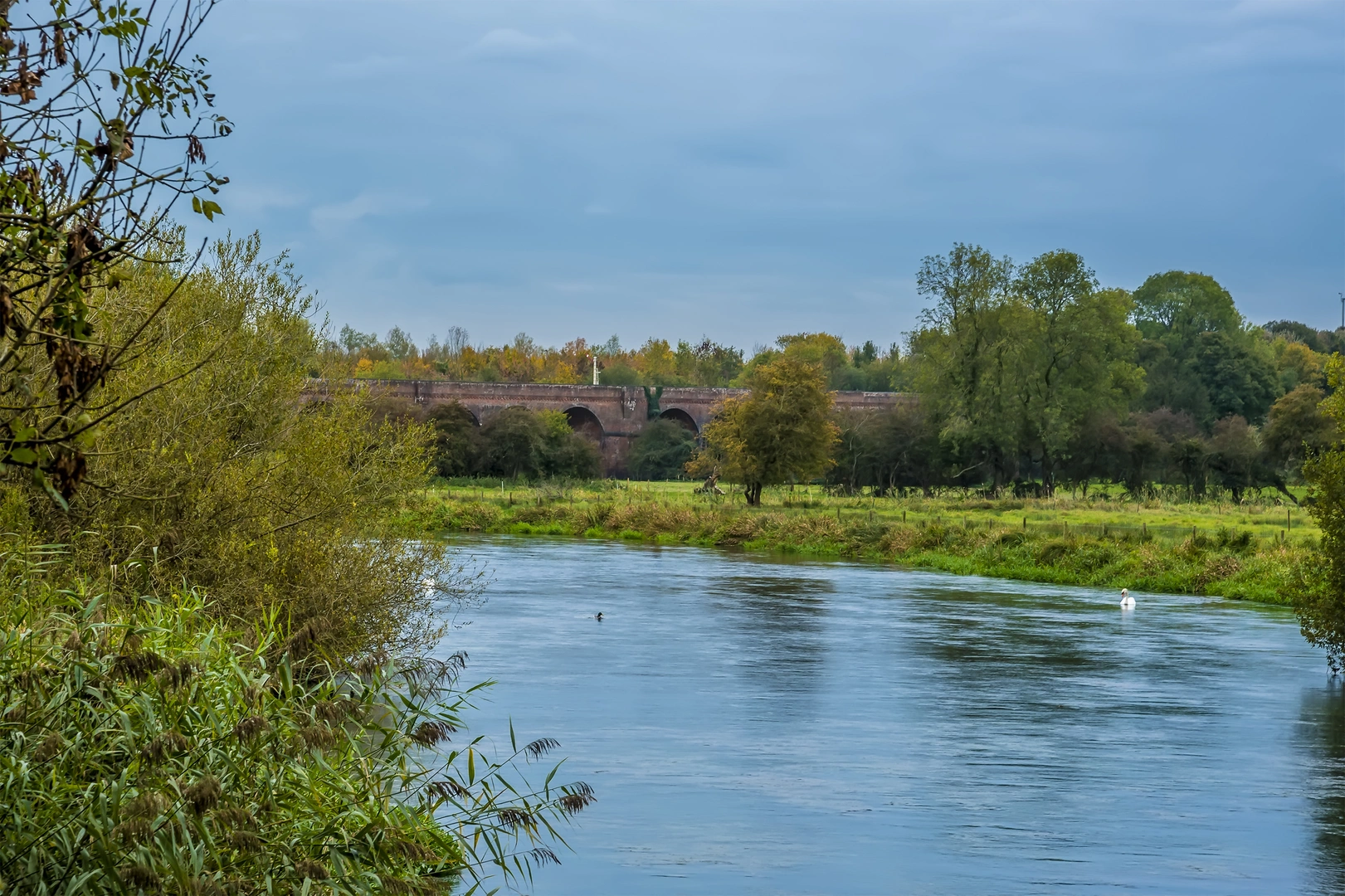 An image depicting the trail Itchen Valley Churches Trail and its surrounding area.