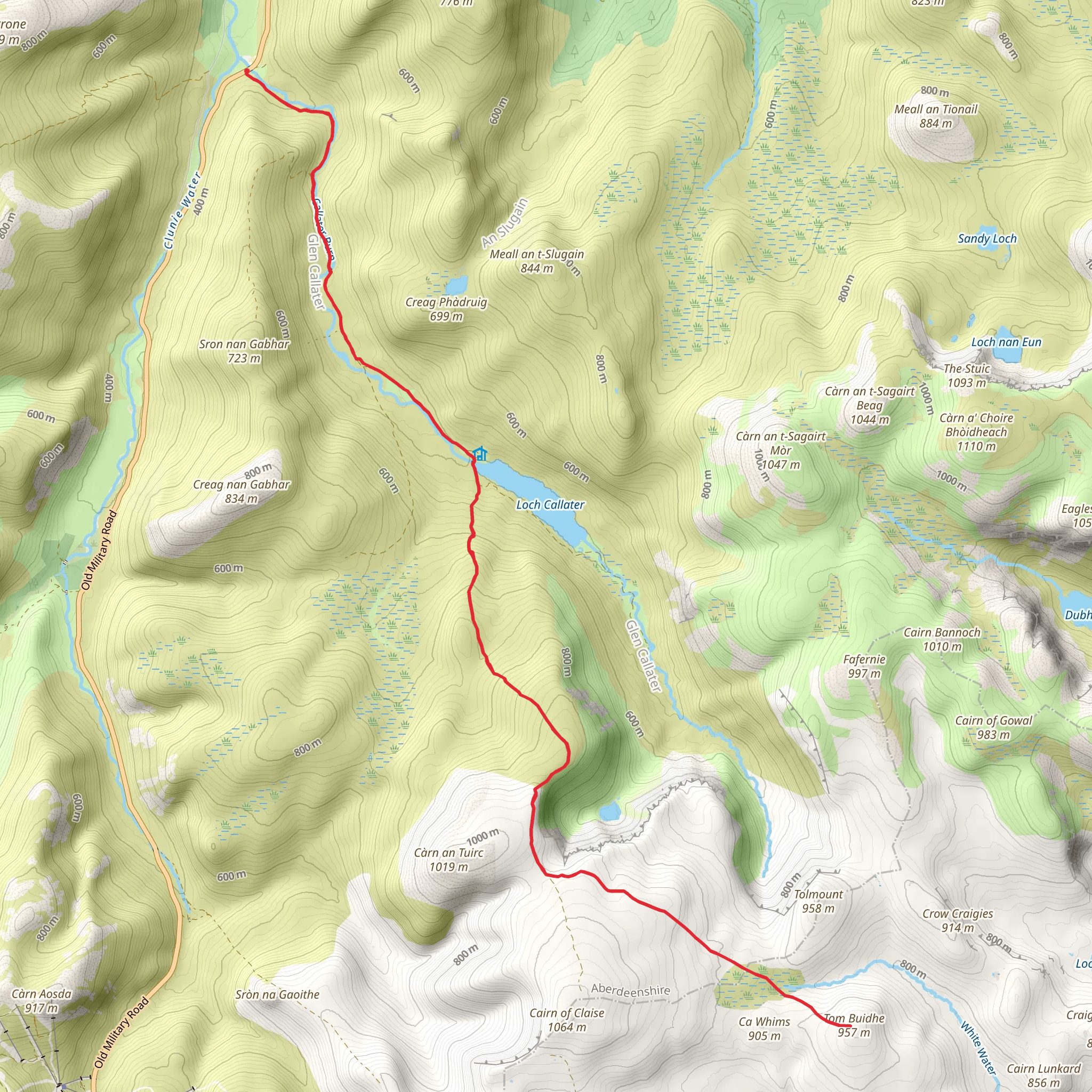 Tom Buidhe mobile static map