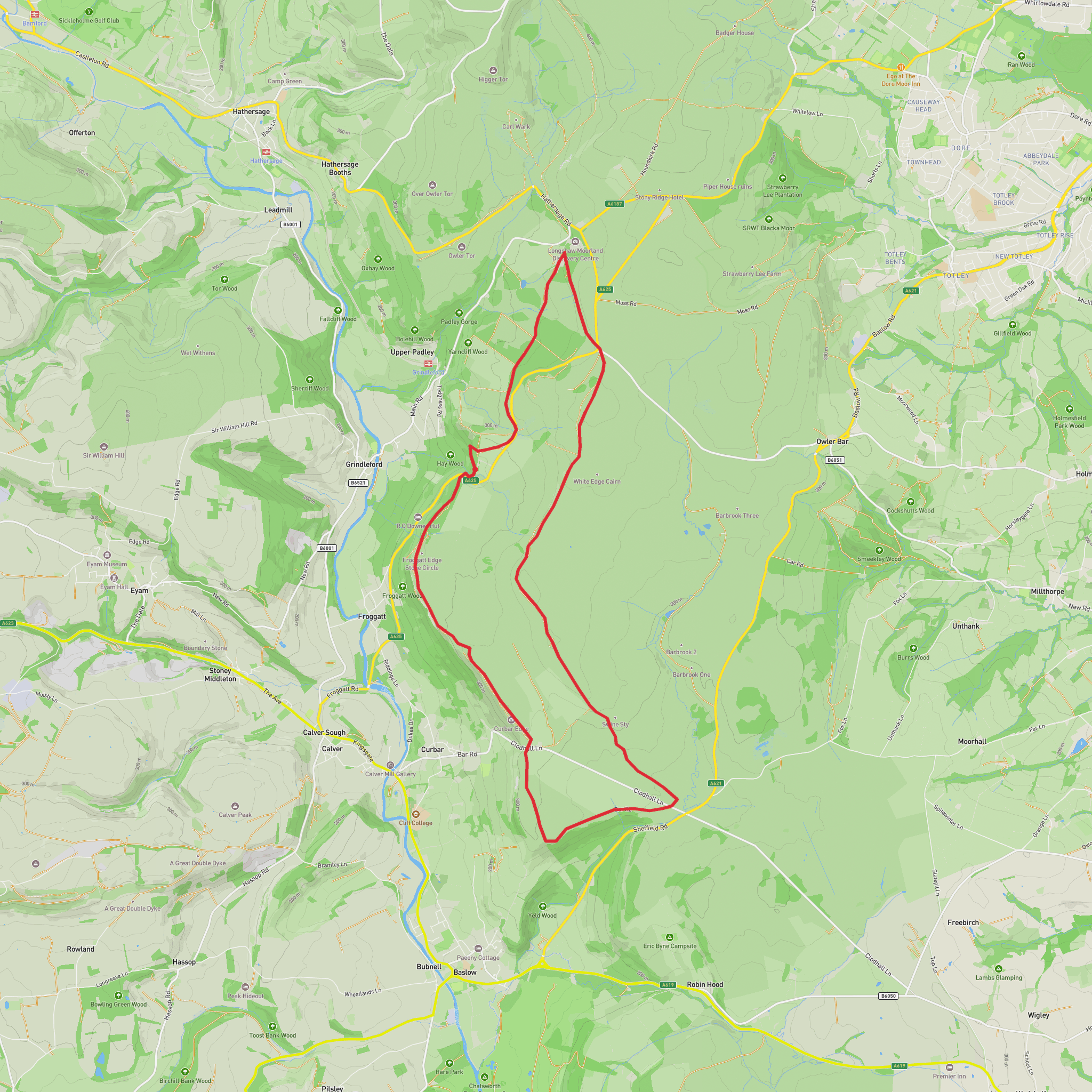 The 4 Edges Walk mobile static map