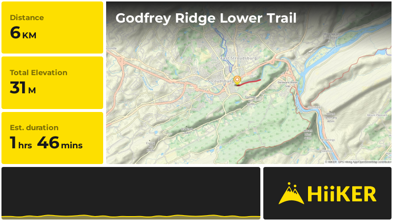 Godfrey Ridge Lower Trail | Monroe County | Pennsylvania