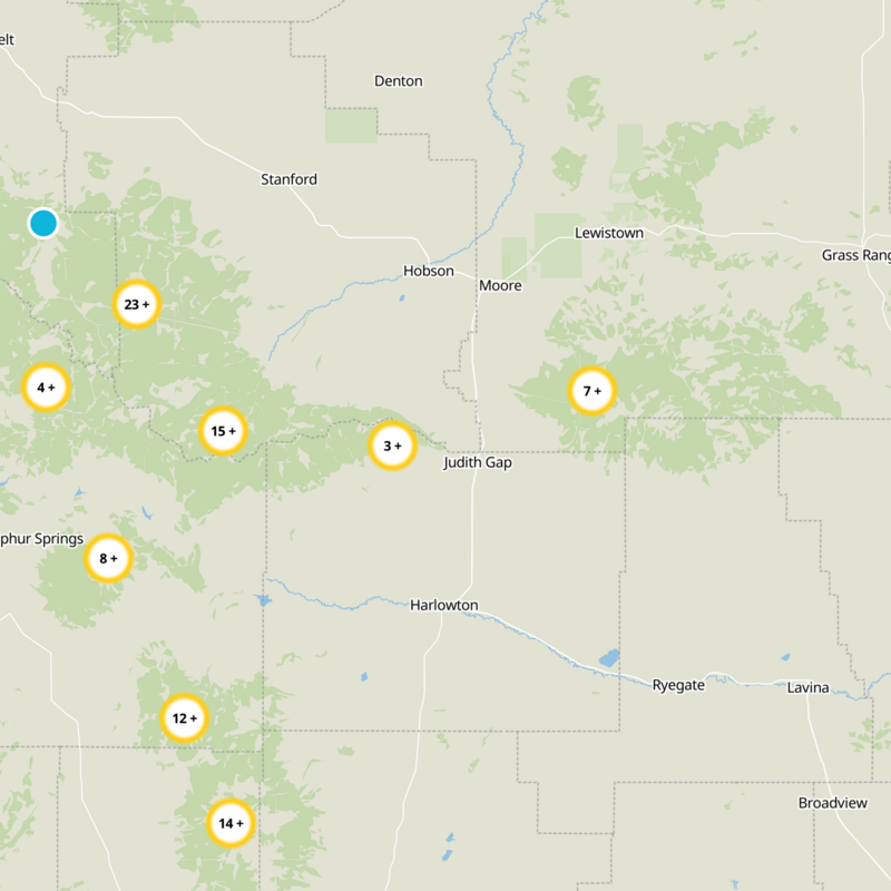 Wheatland County Static Map
