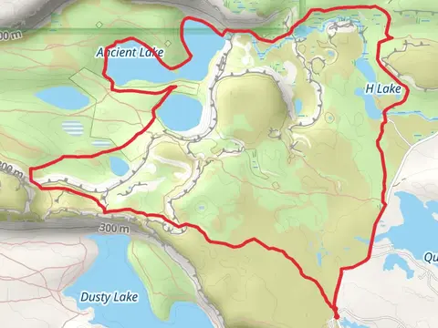 Ancient Lake and H Lake Loop