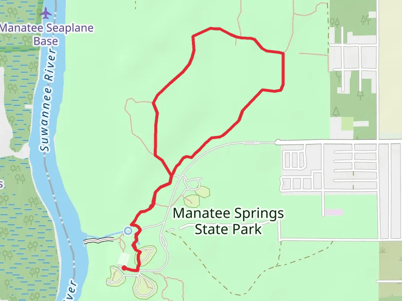 Manatee Springs State Park Loop