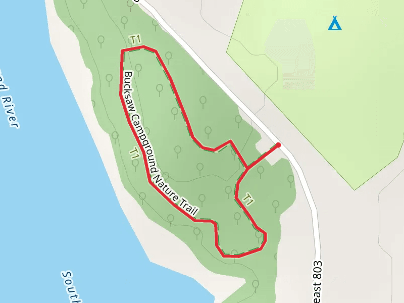 Bucksaw Campground Nature Loop Trail