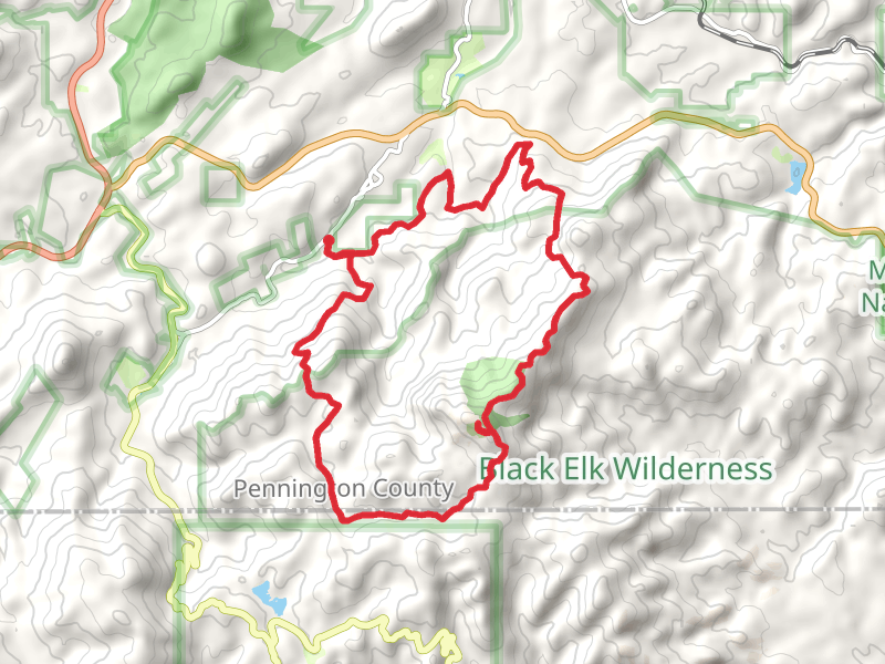 Black Elk Peak and Elkhorn Mountain Loop