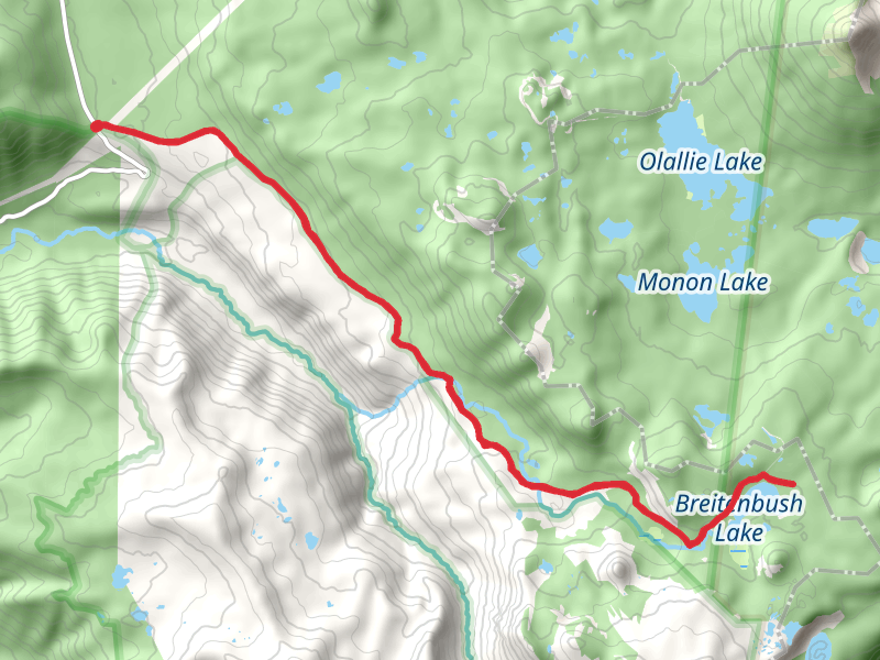 Breitenbush Lake Trail