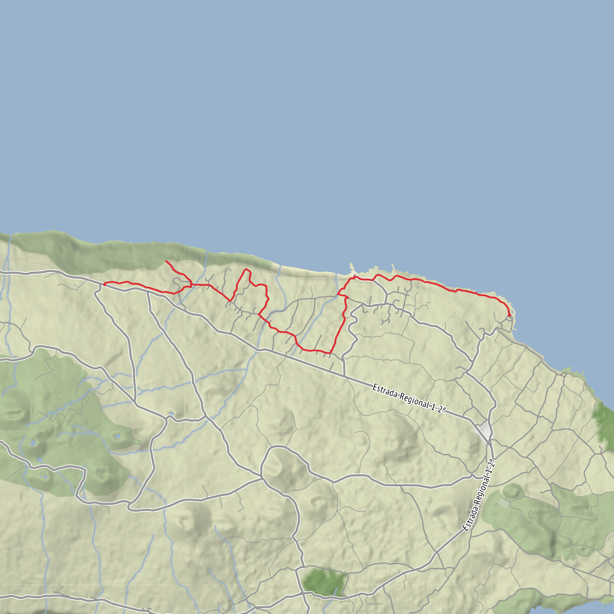 Altos dos Cedros and Ponta das Trombetas mobile static map