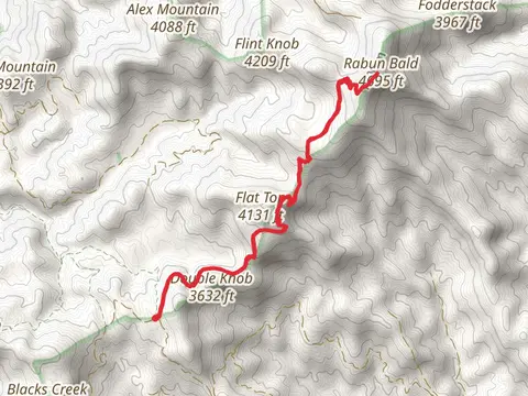 Rabun Bald from Walnut Fork