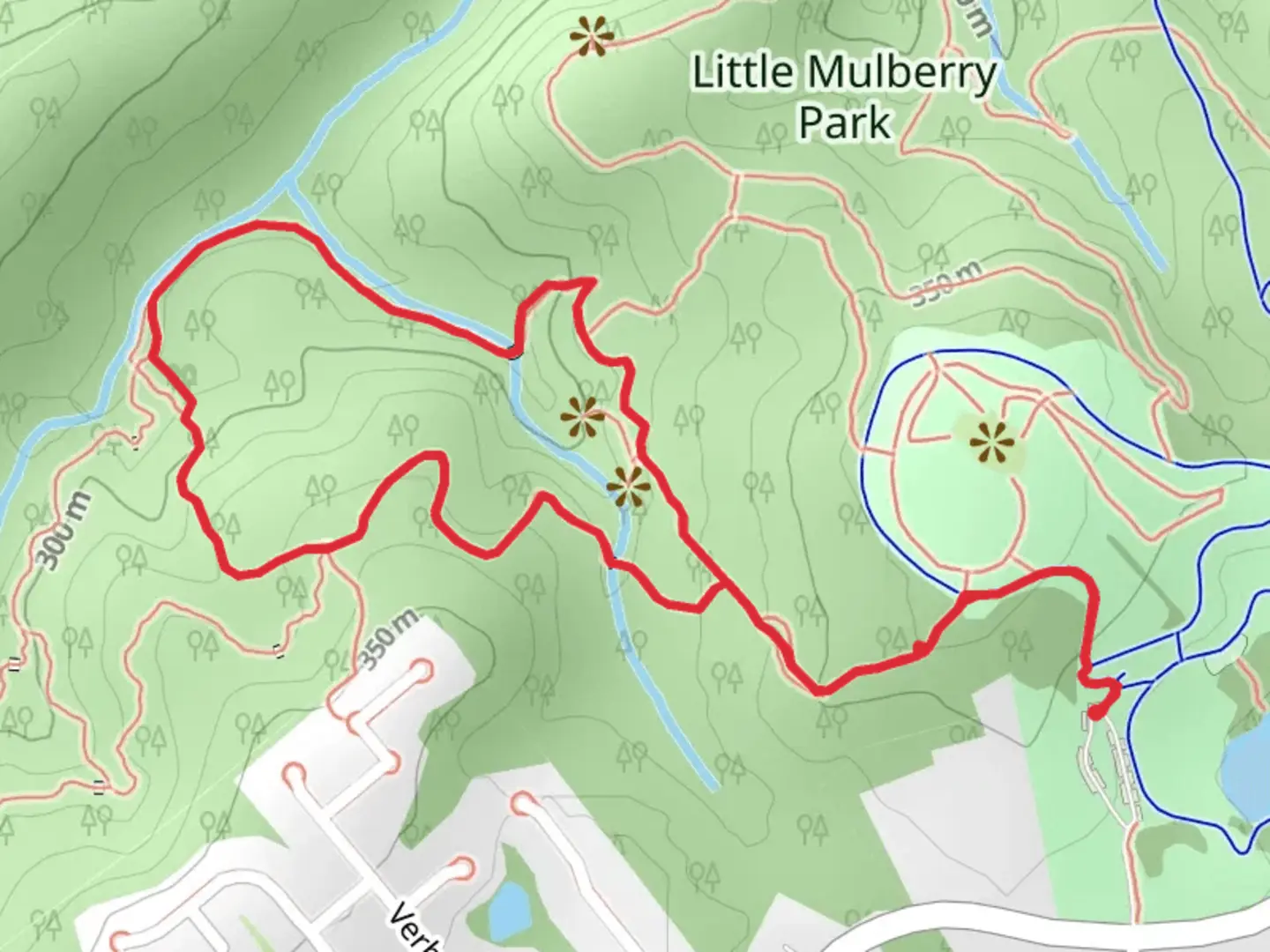 An image depicting the trail Ravine Loop Trail and its surrounding area.