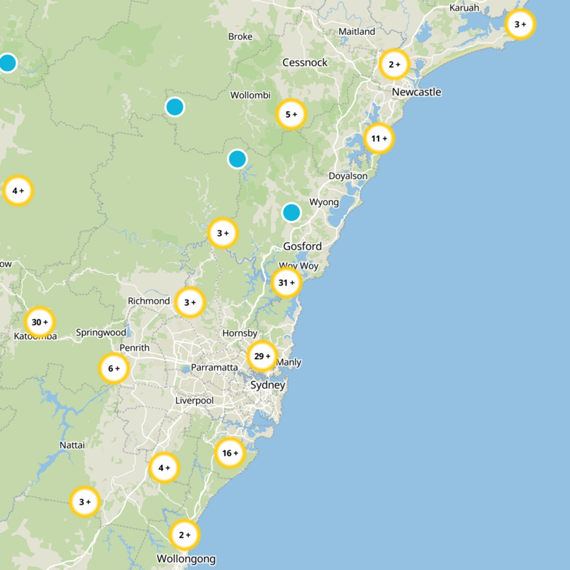 Gosford Static Map