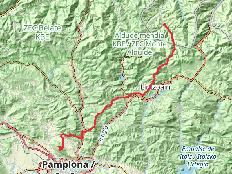 GR 225 La Fuga de Ezkaba 1938