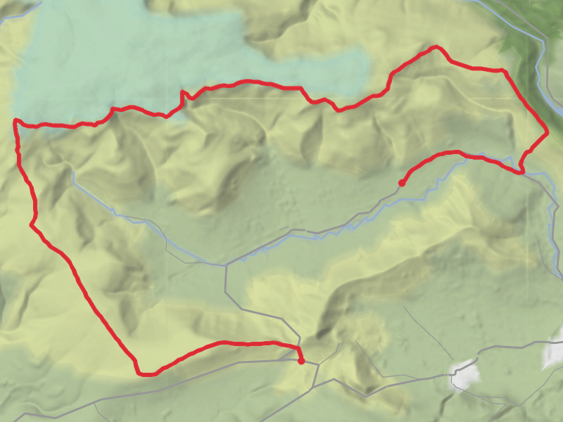 Hike on Edale Skyline from Mam Tor (bailed due to Storm Dave) thumbnail