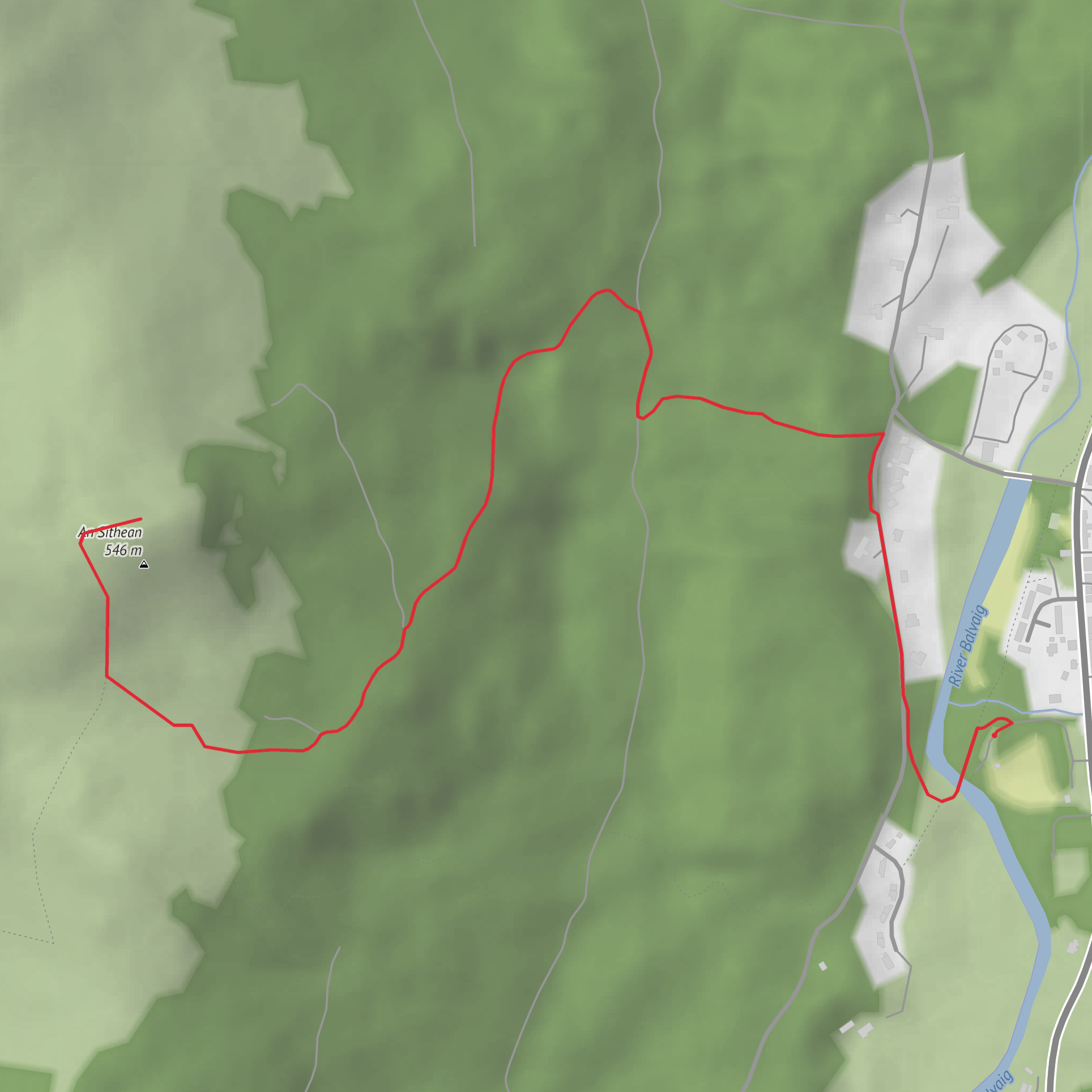 An Sithean mobile static map