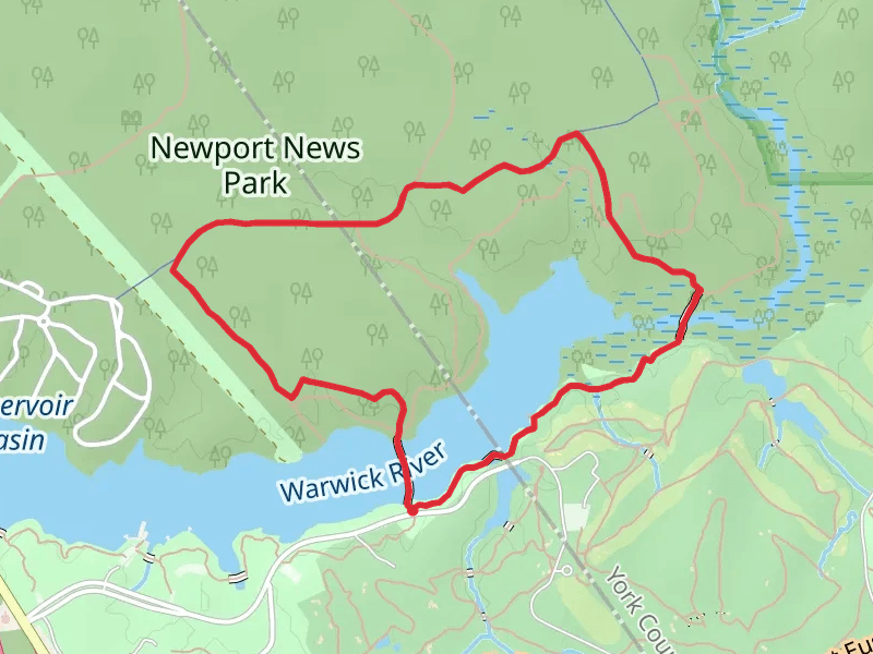 Newport News Park and Warwick River Loop