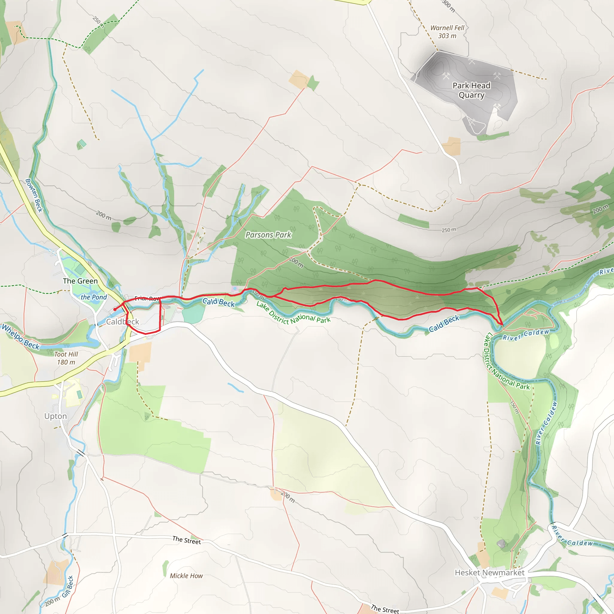 Caldbeck Streamside Walk | Cumberland | England