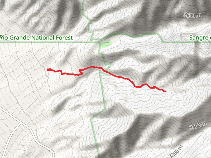 Copper Gulch Trail