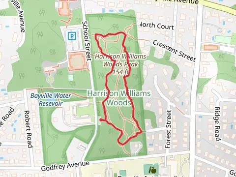 Peak Harrison Williams Woods Loop