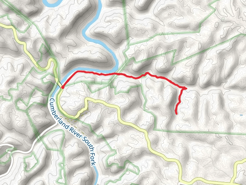 Sheltowee Trace Trail and Lick Creek Trail