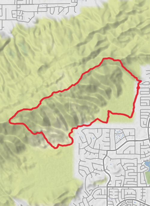 Midlife Crisis and Desert Classic Loop Trail mobile static map