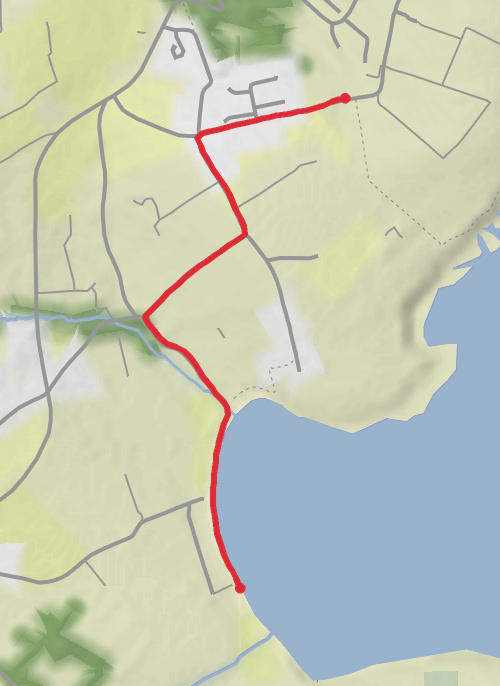 County Cork Hiking mobile static map