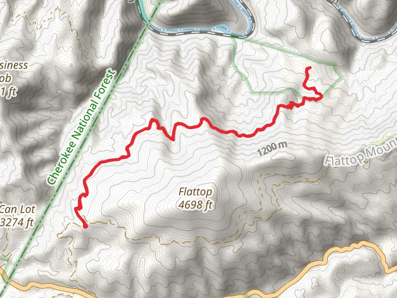 Devils Creek and Lost Cove Trail