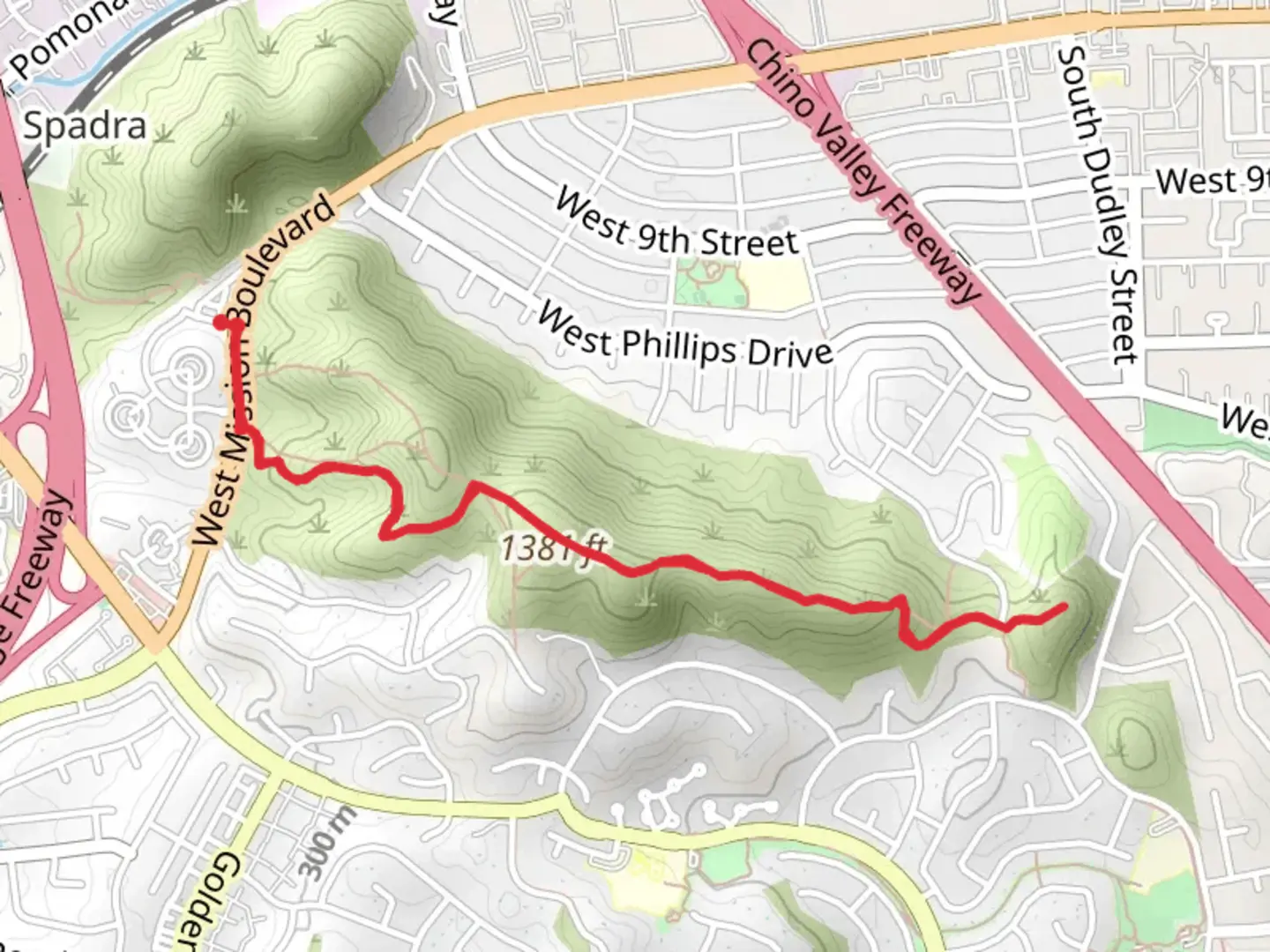 An image depicting the trail Eagle Scout Trail and its surrounding area.