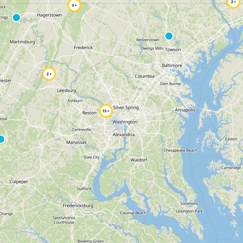 Arlington County Static Map