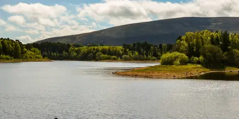 Carnethy Hill - Black Hill and Caerketton Hill from Flotterstone