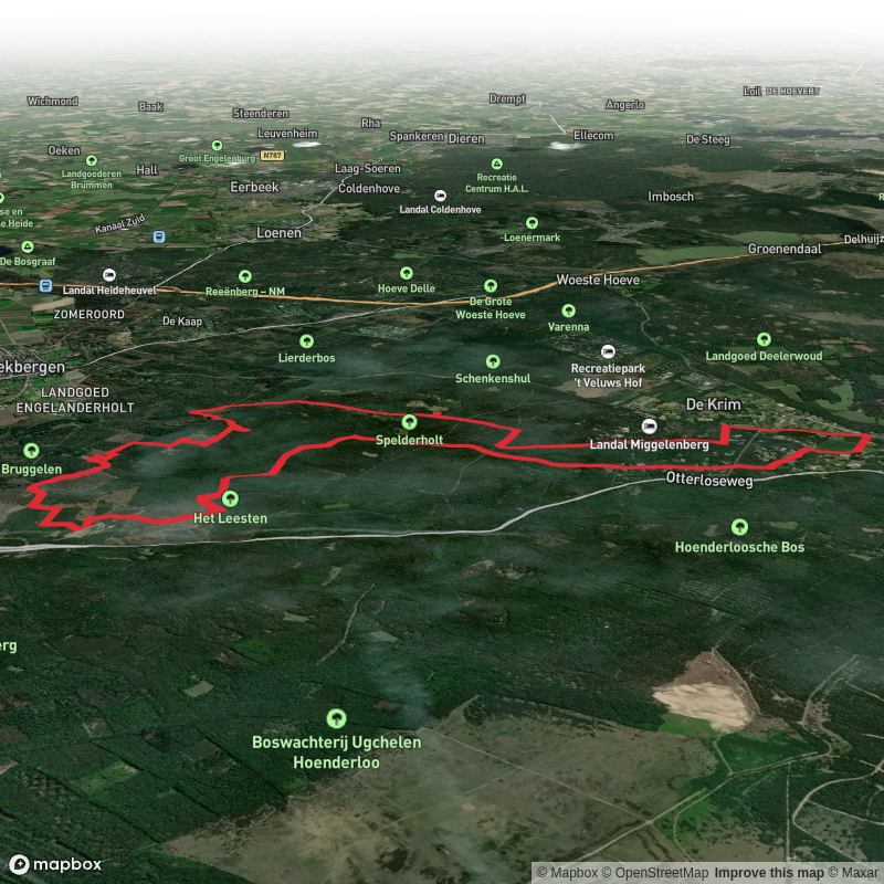 Spelderholt and Flipsbosch Loop
